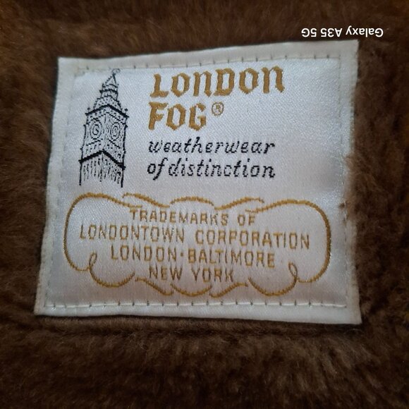 London Fog Men's Weatherproof Jacket Size 42 Long Beige Zip out Liner - Picture 4 of 8